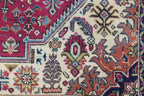 6' 6" x 6' 9" Persian Tabriz Rug image 8