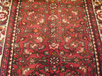 3' 4" x 9' 8" Persian Hosseinabad Runner image 9