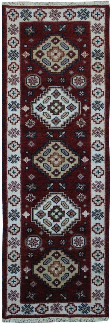 2' 0" x 6' 6" India Kazak Runner image 0