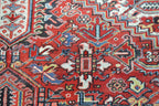 8' 3" x 11' 8" Persian Heriz Rug image 4