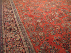 8' 9" x 12' 7" Persian Sarouk Rug image 3