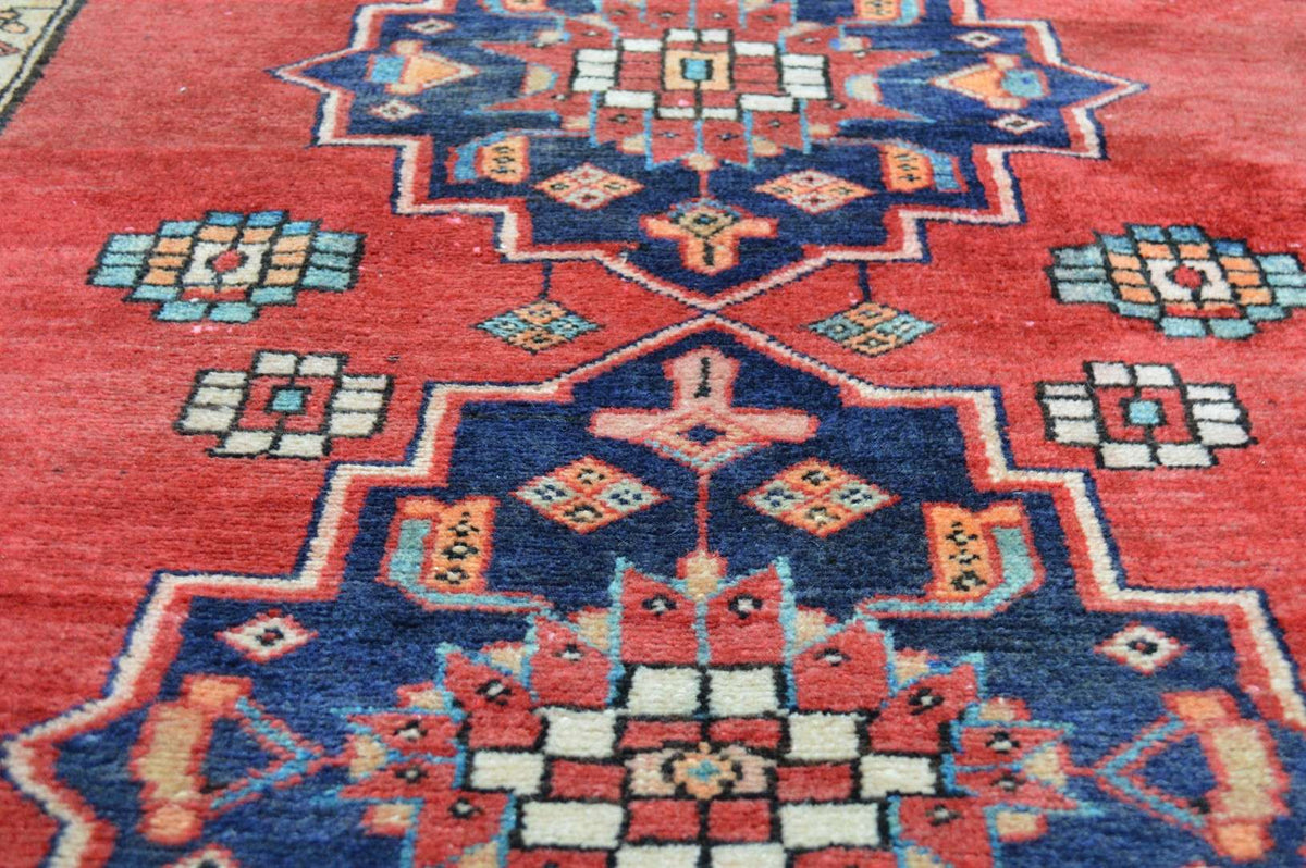 3' 7" x 8' 0" Persian Meshkin Rug image 2