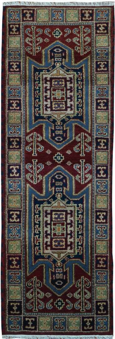 2' 0" x 6' 6" India Kazak Runner image 0