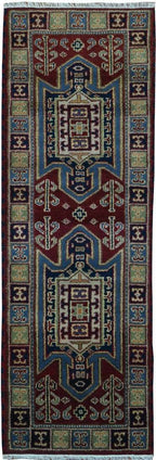 2' 0" x 6' 6" India Kazak Runner image 0