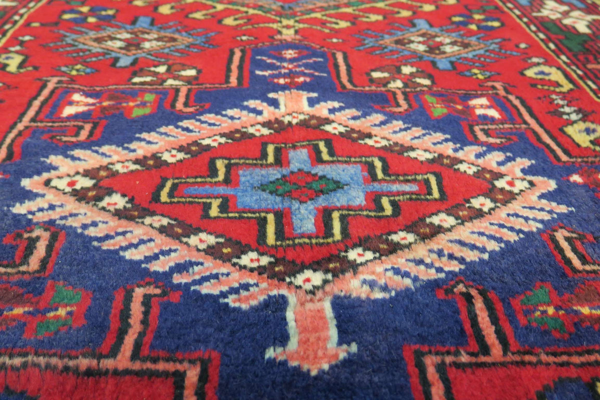 3' 4" x 10' 7" Persian Karaja Runner image 4