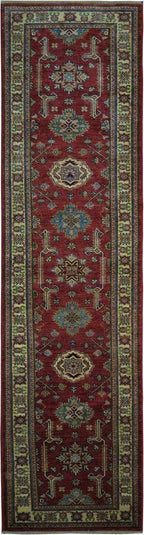 2' 7" x 10' 0" Pakistan Kazak Runner image 0