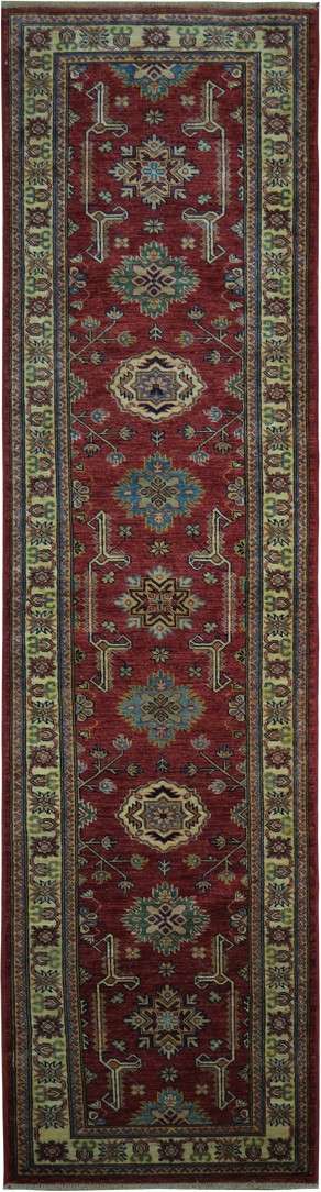 2' 7" x 10' 0" Pakistan Kazak Runner image 0