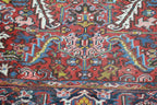 6' 7" x 9' 5" Persian Heriz Rug image 8