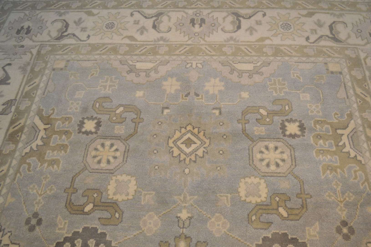 8' 1" x 10' 1" India Oushak Rug image 9