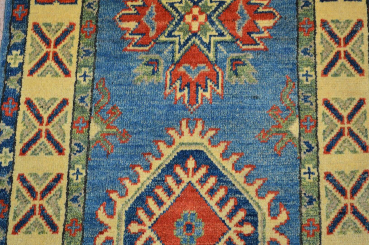 2' 0" x 11' 0" Pakistan Kazak Runner image 5
