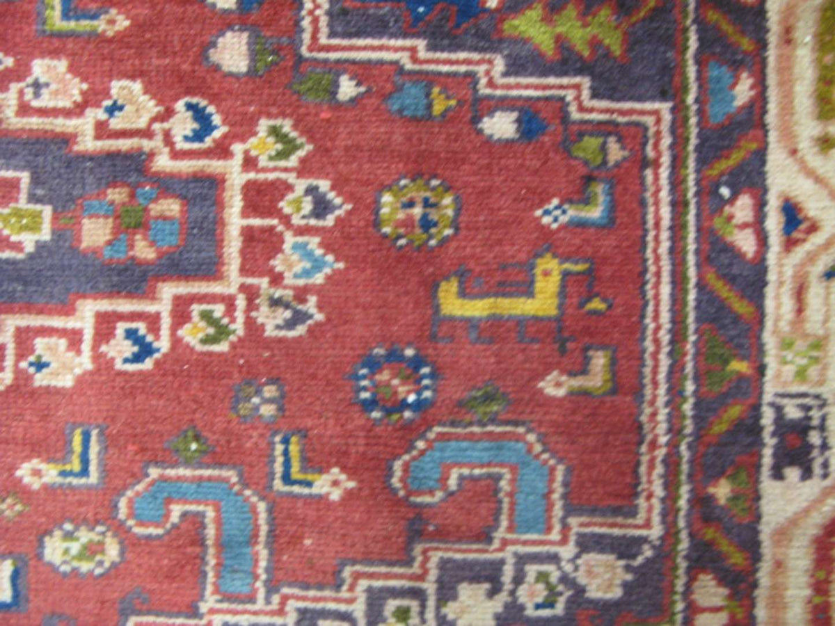 3' 6" x 10' 5" Persian Meshkin Runner image 5