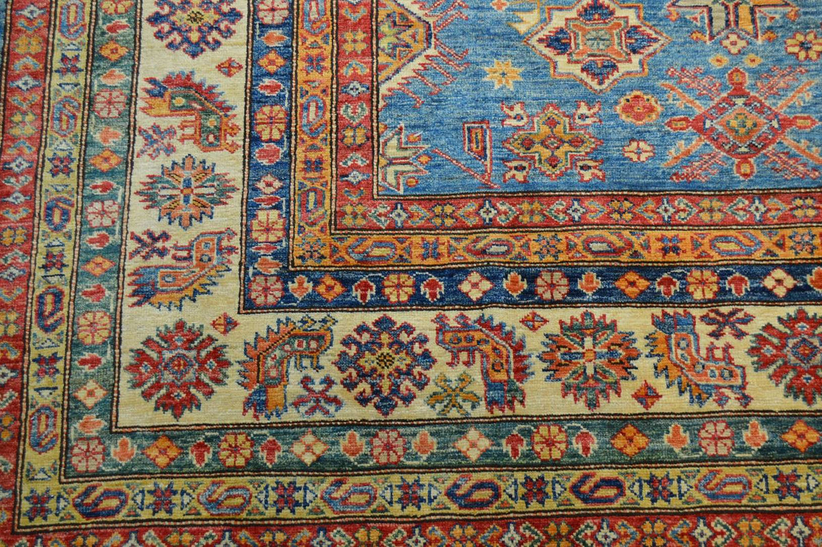 8' 0" x 10' 2" Pakistan Kazak Rug image 12