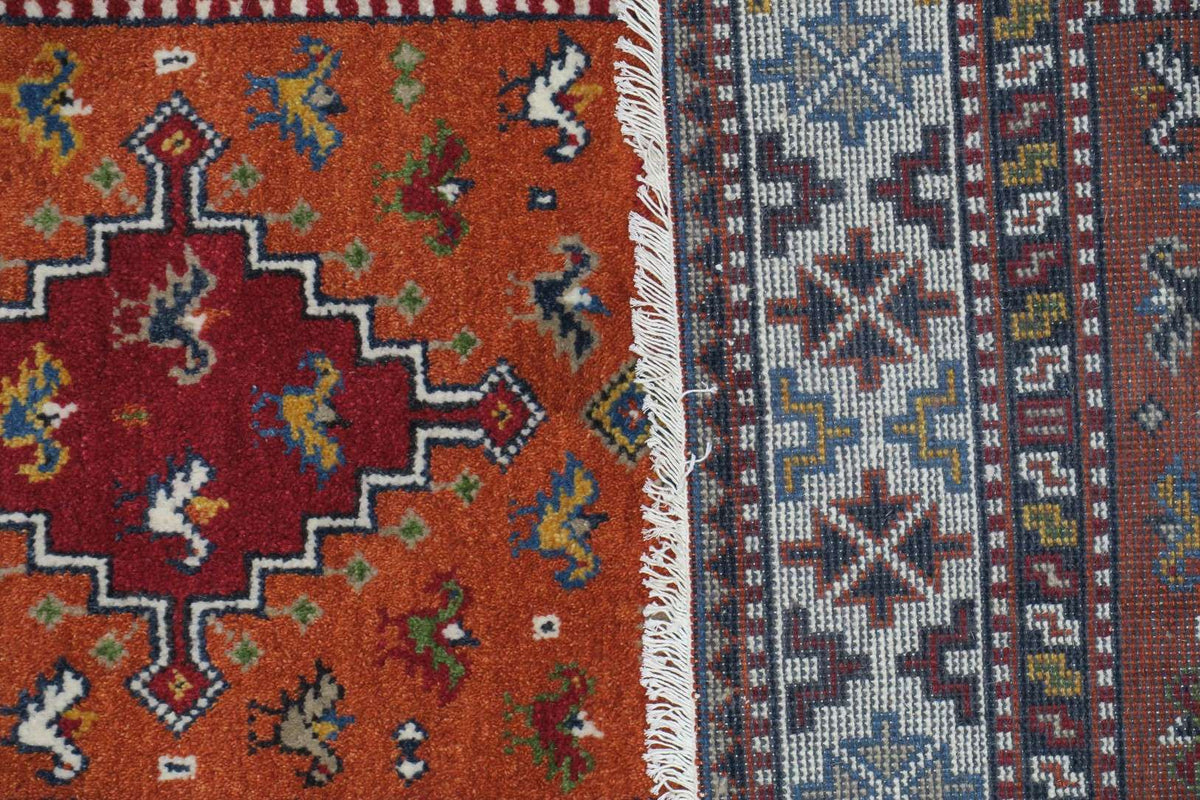3' 0" x 5' 0" India Kazak Rug image 1