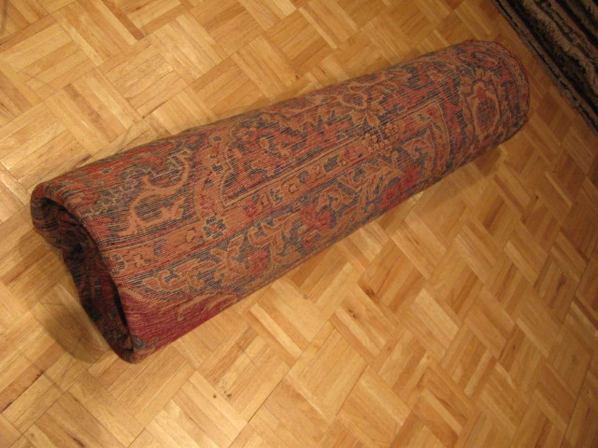 8' 8" x 11' 6" Persian Yaazd Rug image 11