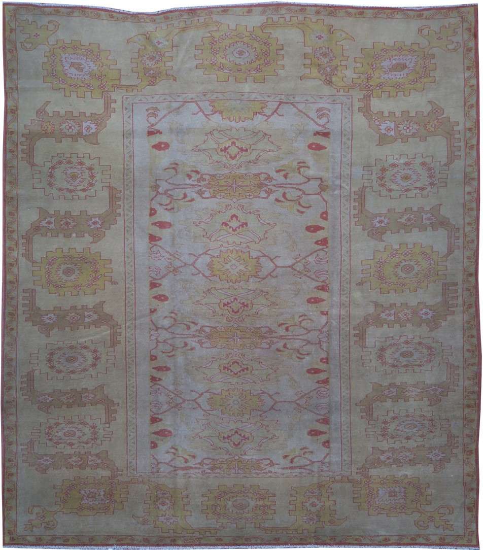 10' 5" x 12' 1" Turkish Oushak Rug image 0