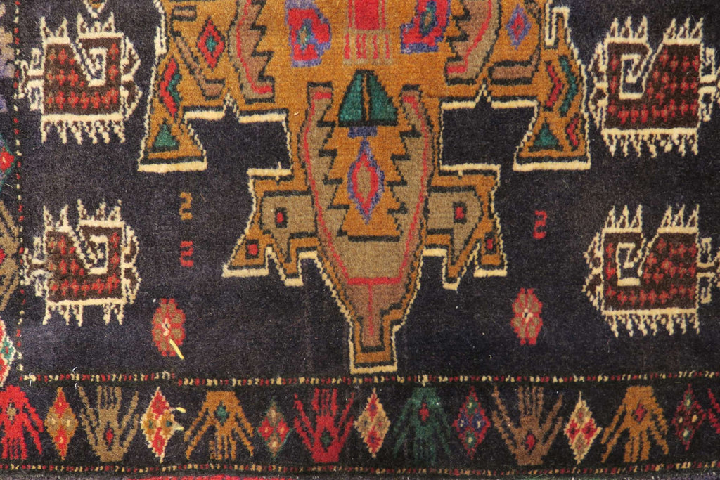 1' 8" x 2' 8" Persian Baluch Rug image 1