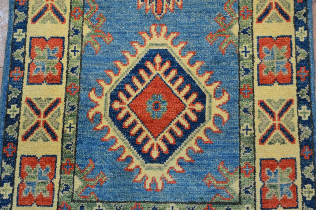 2' 0" x 11' 0" Pakistan Kazak Runner image 2