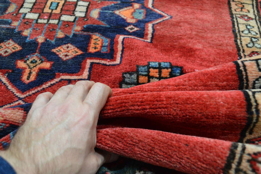 3' 7" x 8' 0" Vintage Meshkin Rug image 11