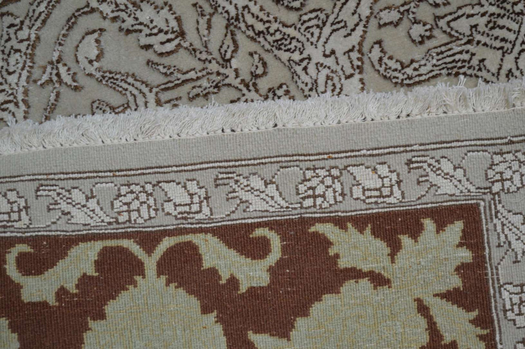 6' 2" x 8' 8" India Tabriz Rug image 5