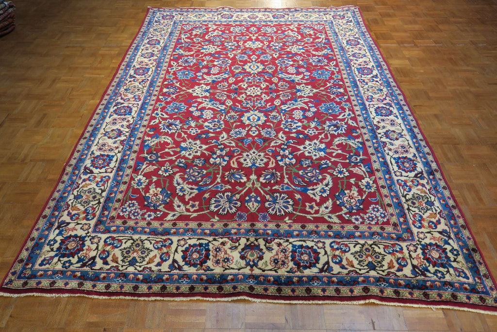 6' 7" x 10' 0" Persian Yaazd Rug image 10