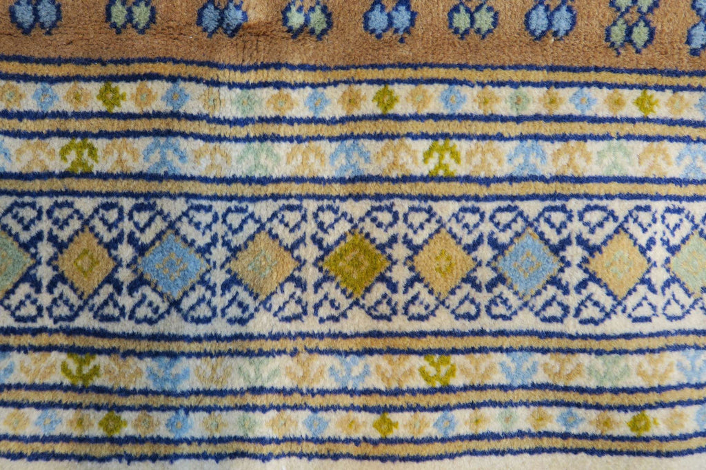 4' 2" x 5' 2" Persian Turkeman Rug image 10