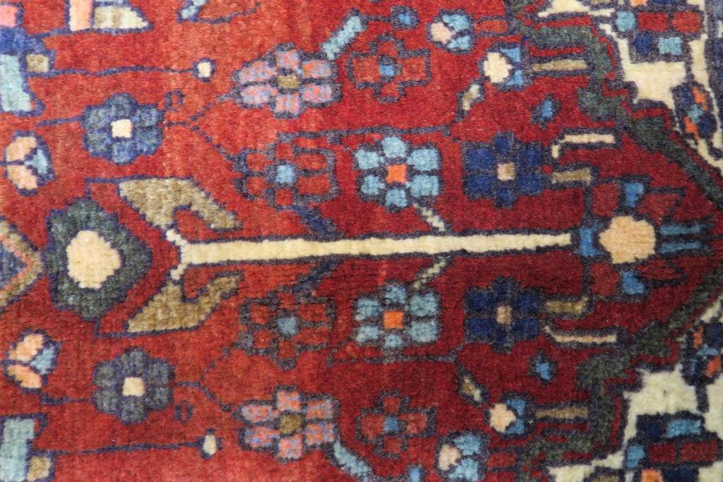 3' 7" x 6' 9" Vintage Zanjan Rug image 5