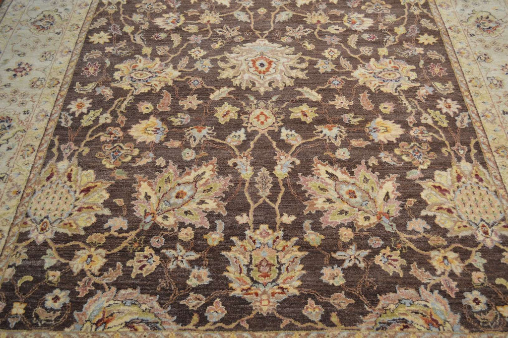 7' 8" x 9' 9" India Sultanabad Rug image 2