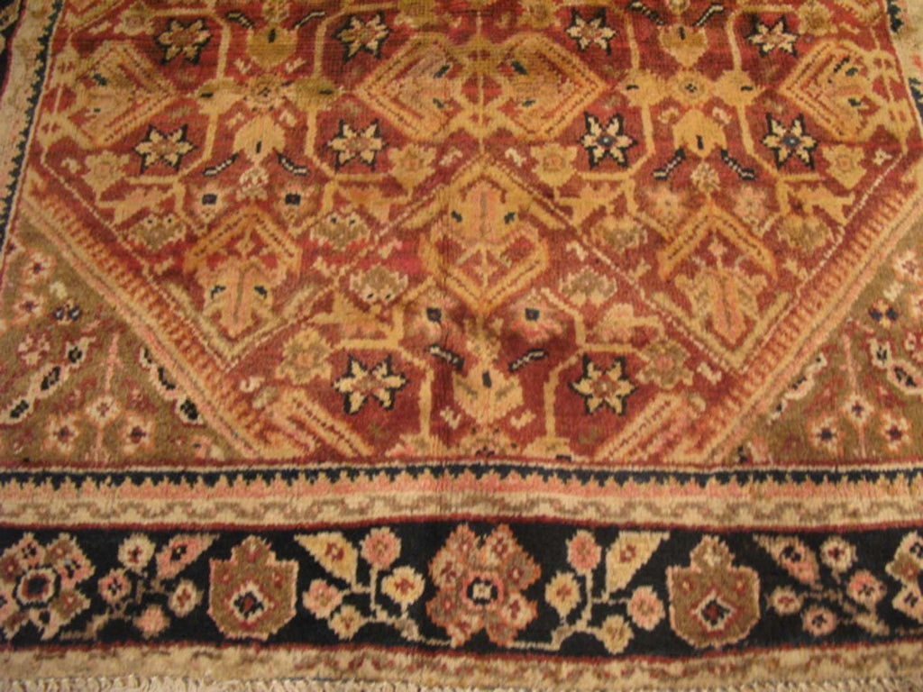 4' 4" x 6' 9" Vintage Mahal Rug image 8