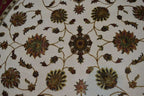 8' 4" x 8' 4" India Tabriz Round Rug image 11