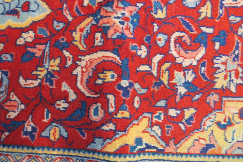 3' 6" x 3' 7" Persian Sarouk Rug image 3
