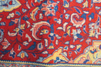 3' 6" x 3' 7" Persian Sarouk Rug image 3