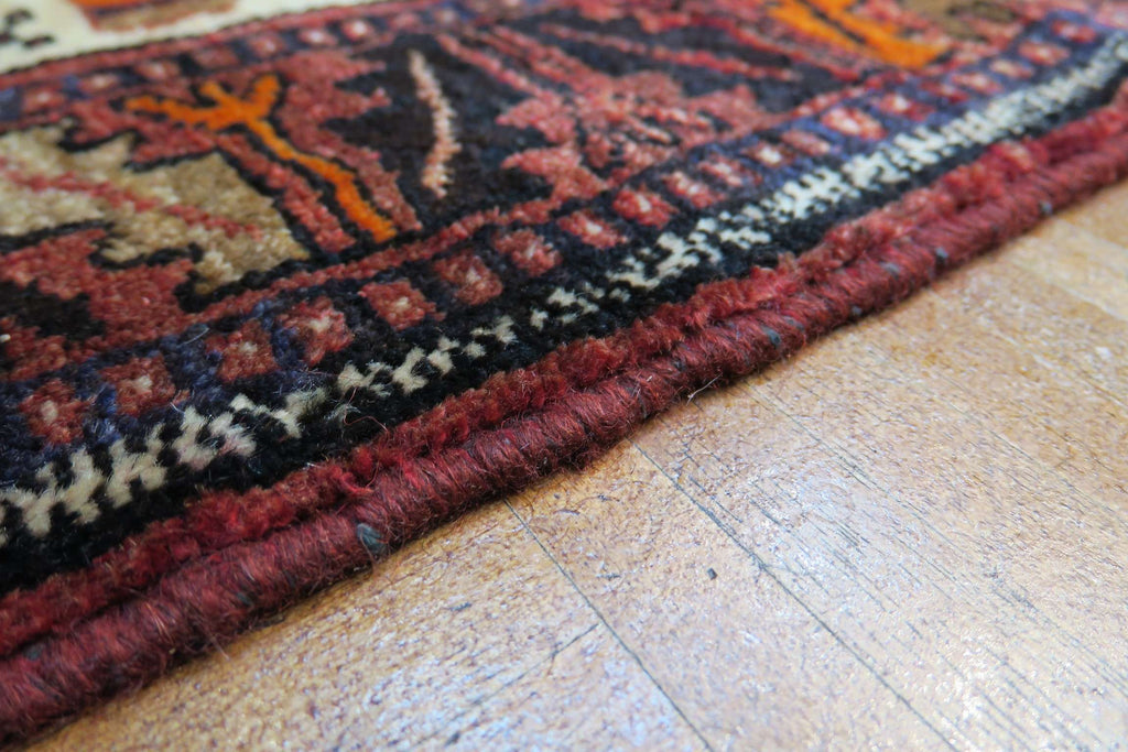 3' 5" x 9' 10" Persian Hamadan Runner image 0