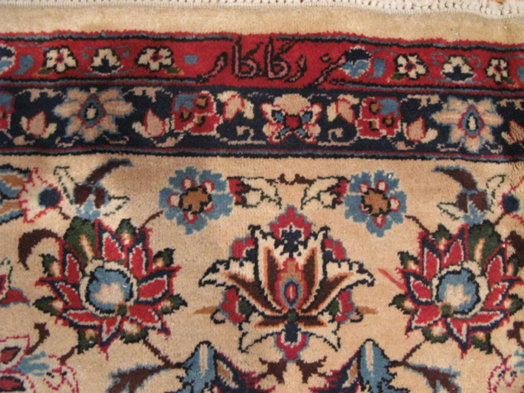 8' 2" x 11' 5" Persian Tabriz Rug image 7