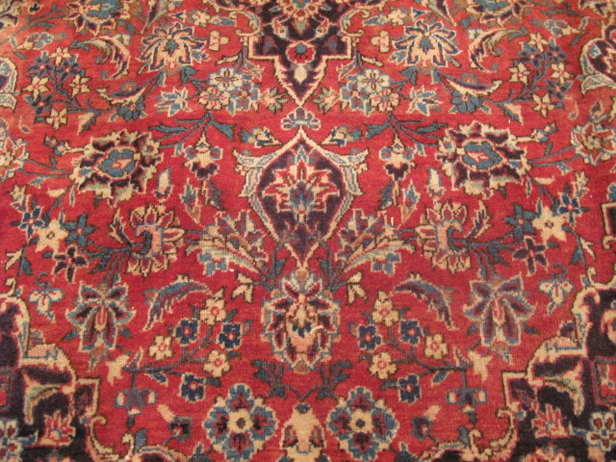 4' 1" x 6' 7" Persian Kashan Rug image 9