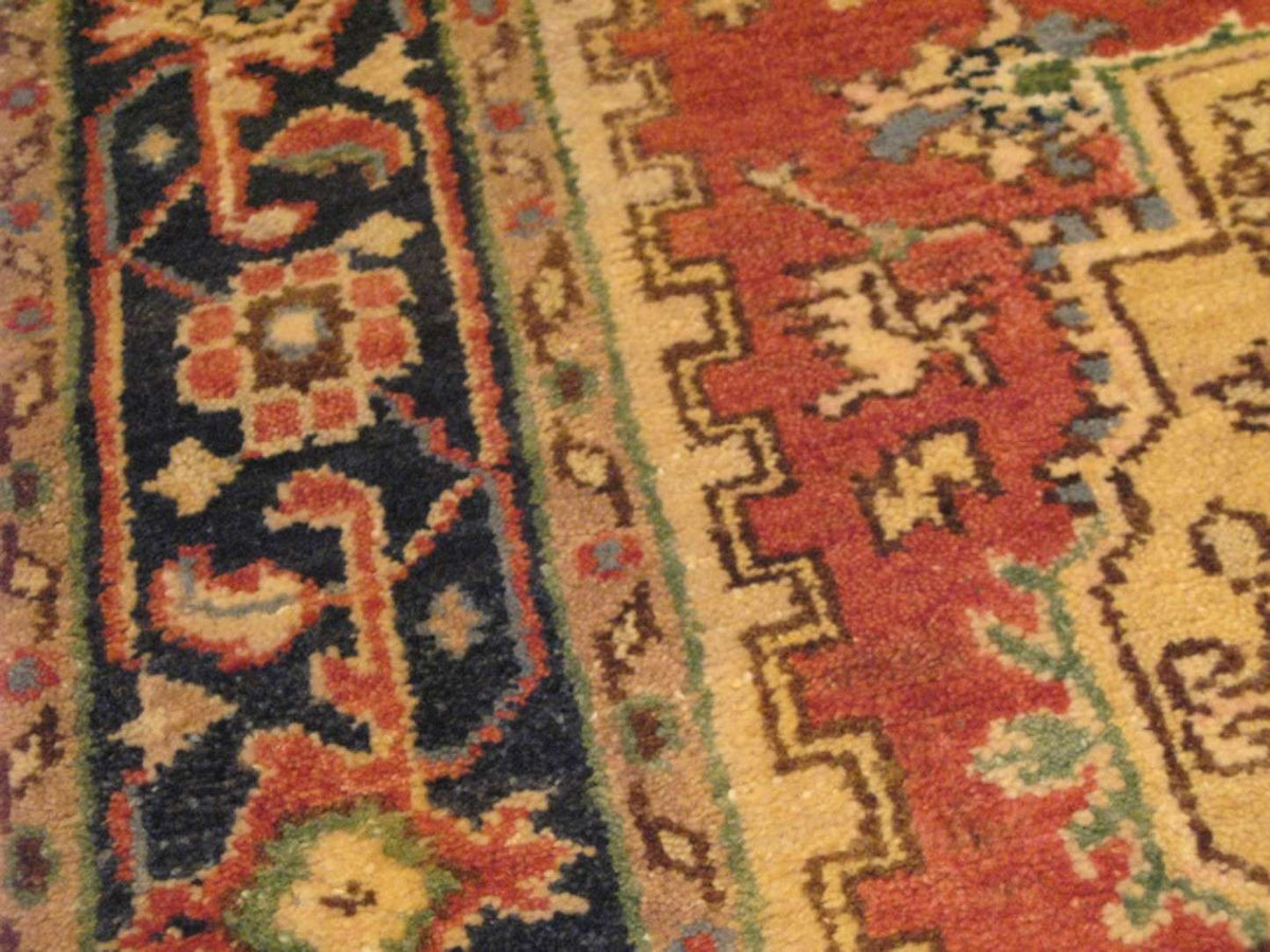 4' 0" x 6' 1" India Serapi Rug image 12