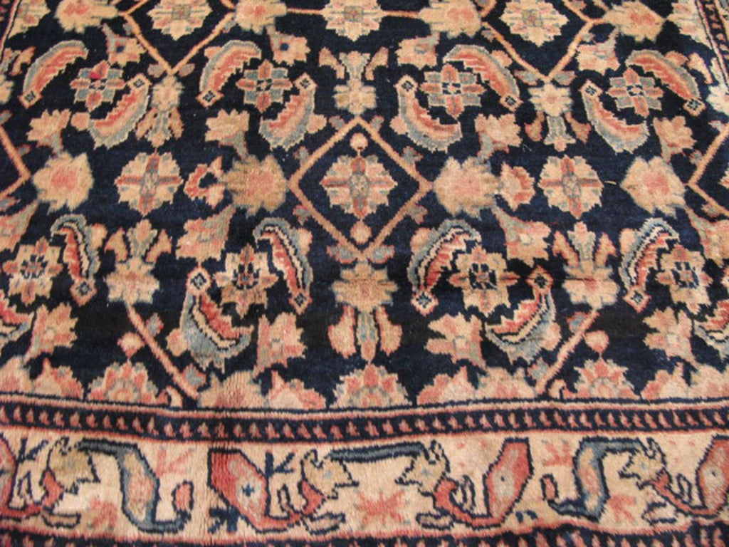 4' 5" x 10' 0" Persian Sarouk Runner image 10