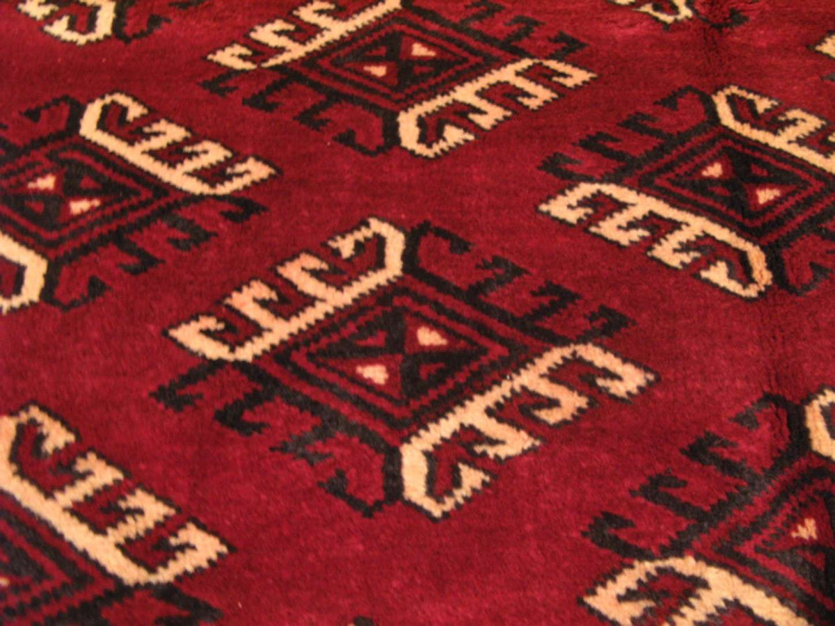 4' 3" x 6' 4" Persian Turkmen Rug image 9
