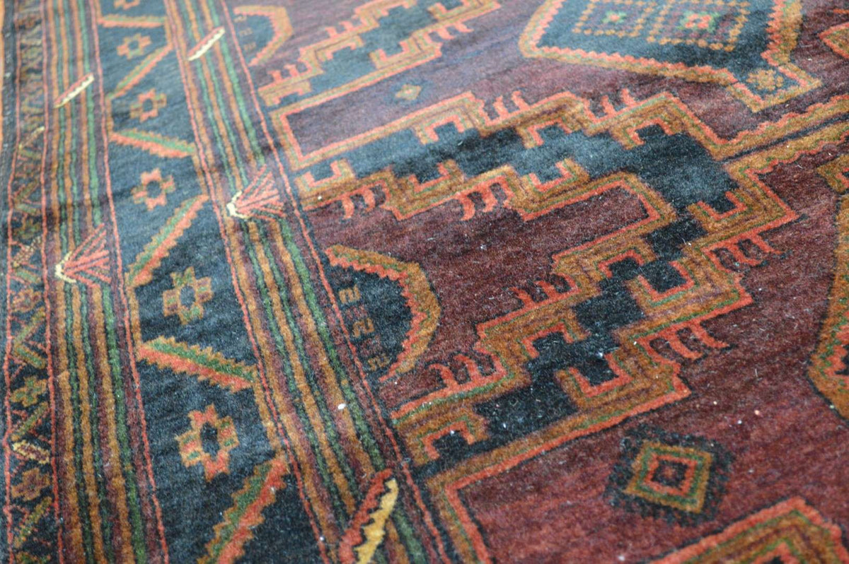 3' 9" x 6' 8" Afghanistan Belouch Rug image 7