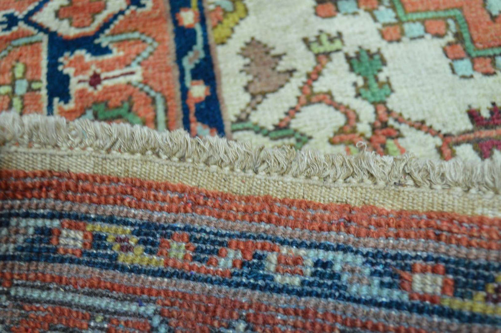 3' 8" x 6' 0" India Serapi Rug image 12