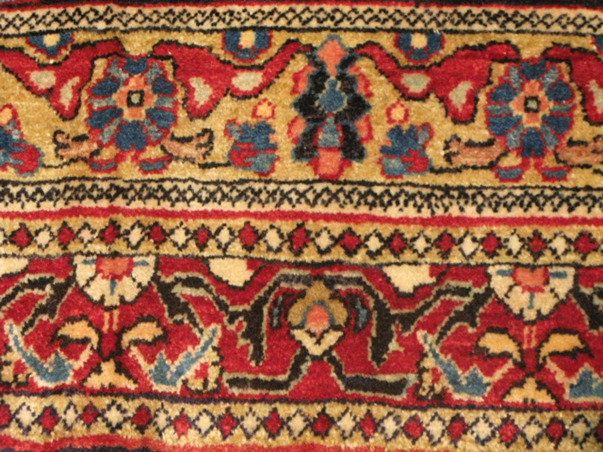 2' 1" x 4' 0" Persian Qum Rug image 2