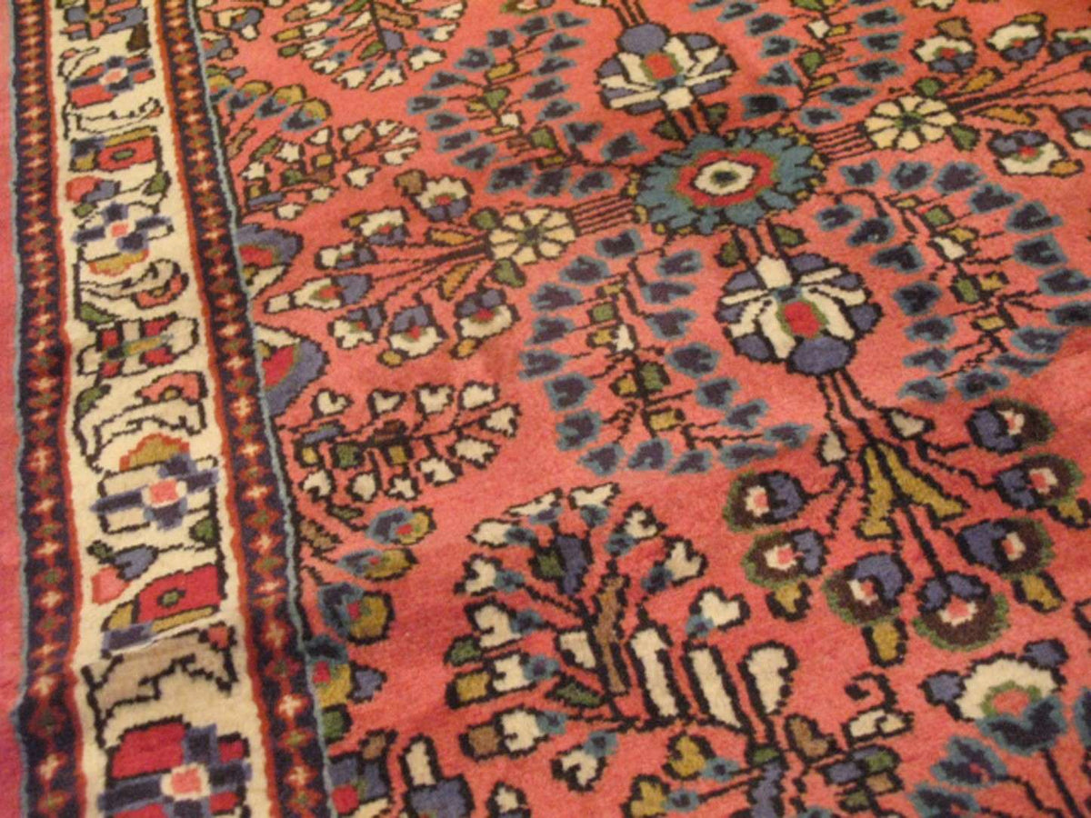 2' 2" x 4' 6" Vintage Sarouk Rug image 8