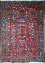 8' 4" x 11' 8" Persian Heriz Rug image 0