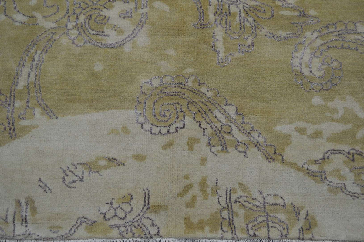 8' 1" x 10' 0" Tibetan Transitional Rug image 4