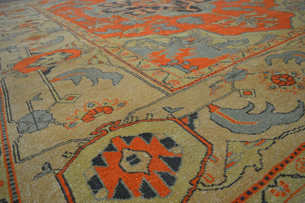 10' 2" x 13' 1" Turkish Oushak Rug image 4