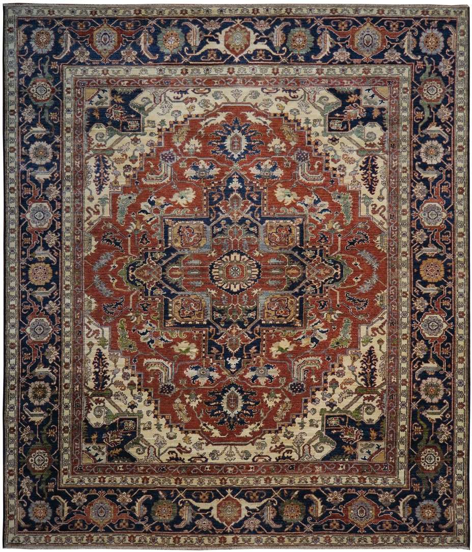 8' 3" x 9' 8" Pakistan Serapi Rug image 0