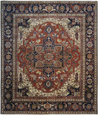 8' 3" x 9' 8" Pakistan Serapi Rug image 0
