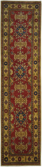 2' 7" x 10' 7" Pakistan Kazak Runner image 0