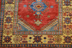 3' 7" x 4' 10" Pakistan Kazak Rug image 3