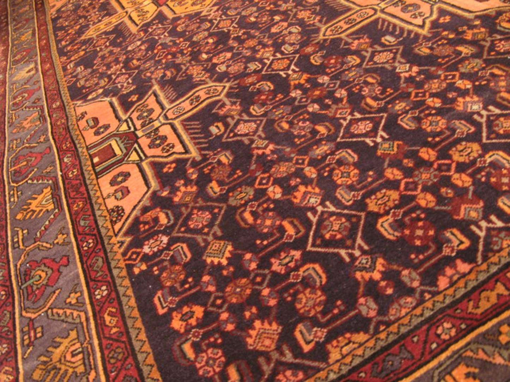 4' 6" x 10' 8" Persian Bijar Runner image 10