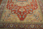 7' 8" x 10' 3" India Serapi Rug image 3